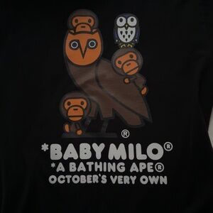 Bape ovo baby Milo shirt